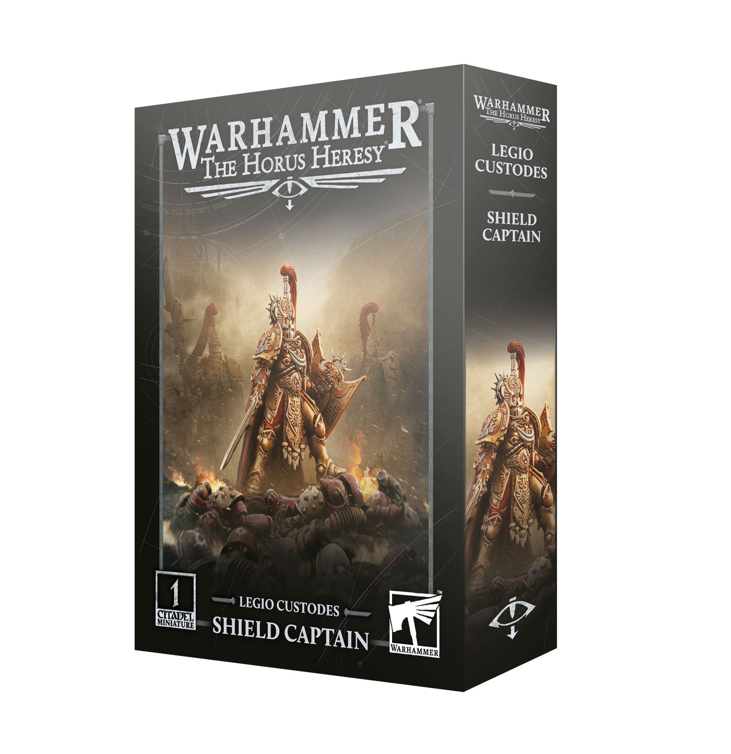 Horus Heresy - Adeptus Custodes: Shield Captain - Brazos Valley Hobby & Games