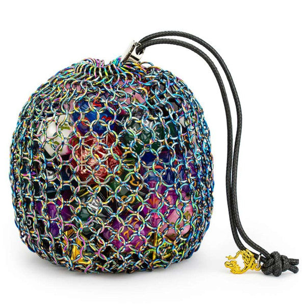 Dice Bag: Hero's Chainmail Rainbow - Brazos Valley Hobby & Games