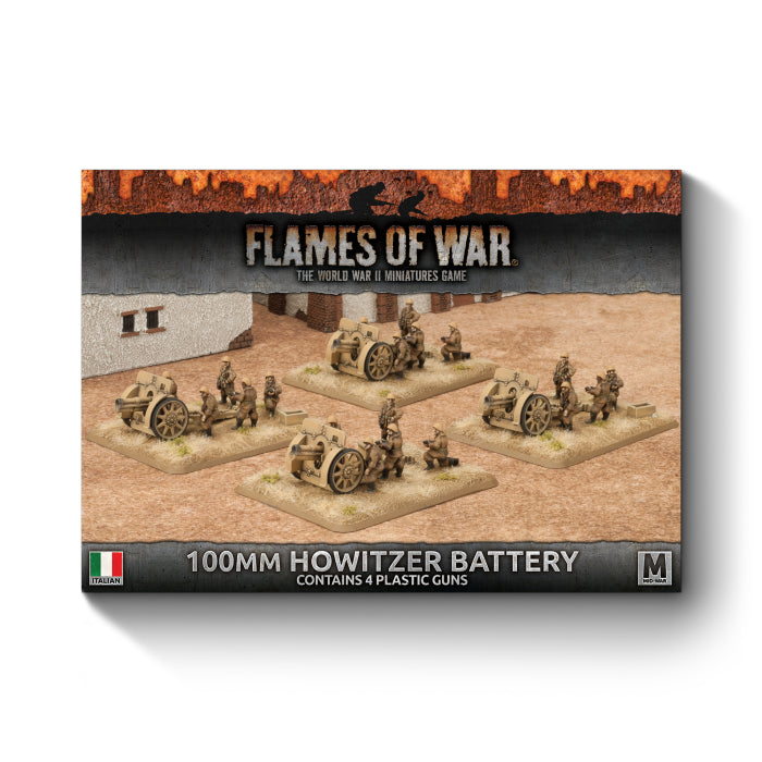 Flames of War - 100mm Howitzer Battery - Brazos Valley Hobby & Games