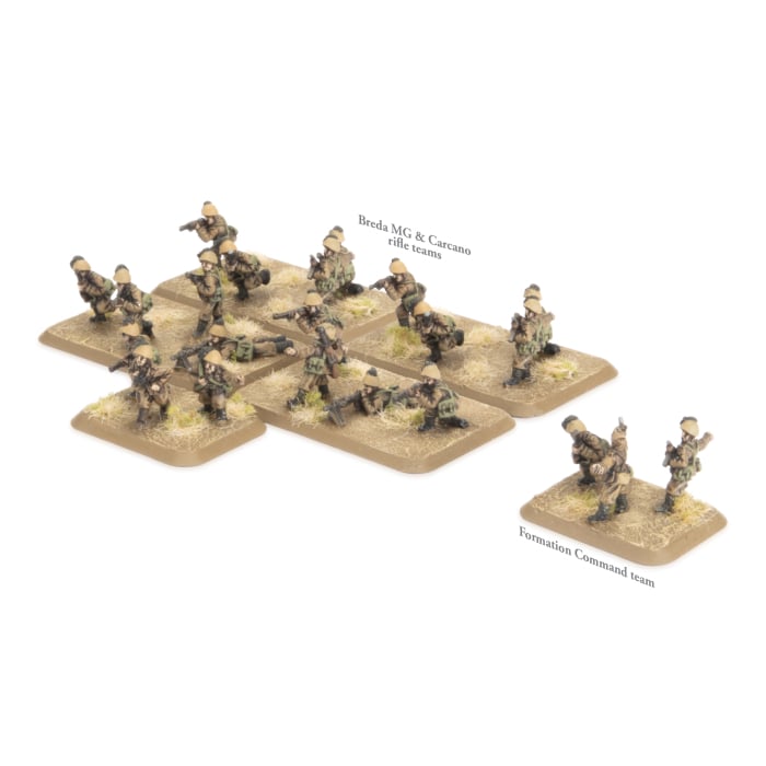 Flames of War - Rifle Platoon (Bersaglieri) - Brazos Valley Hobby & Games