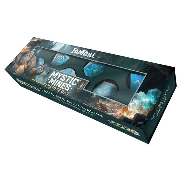 FanRoll: Mystic Mines Gemstone Dice - Brazos Valley Hobby & Games