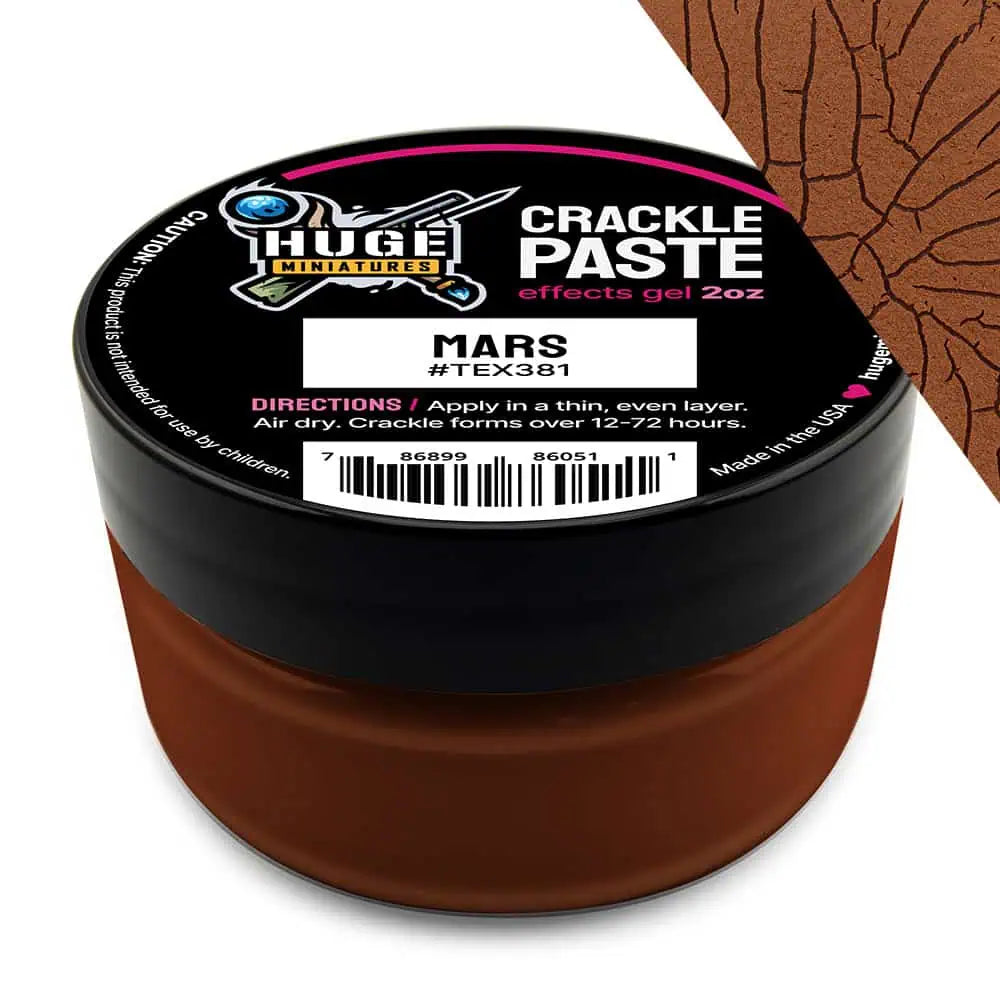 Huge Miniatures Crackle Pastes - Brazos Valley Hobby & Games