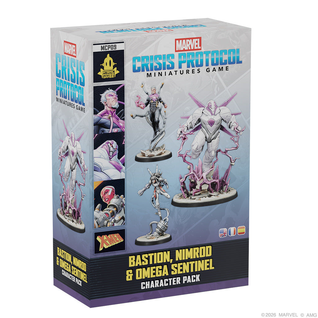 Marvel: Crisis Protocol - Bastion, Nimrod, & Omega Sentinel Character Pack - Brazos Valley Hobby & Games