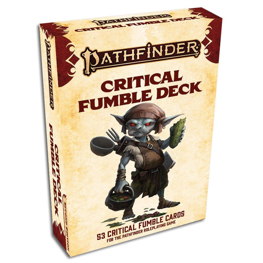 Pathfinder 2E: Critical Fumble Deck - Brazos Valley Hobby & Games