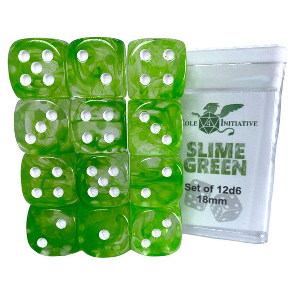 d6Cube 18mm Diffusion (12) - Brazos Valley Hobby & Games