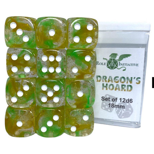 d6Cube 18mm Diffusion (12) - Brazos Valley Hobby & Games