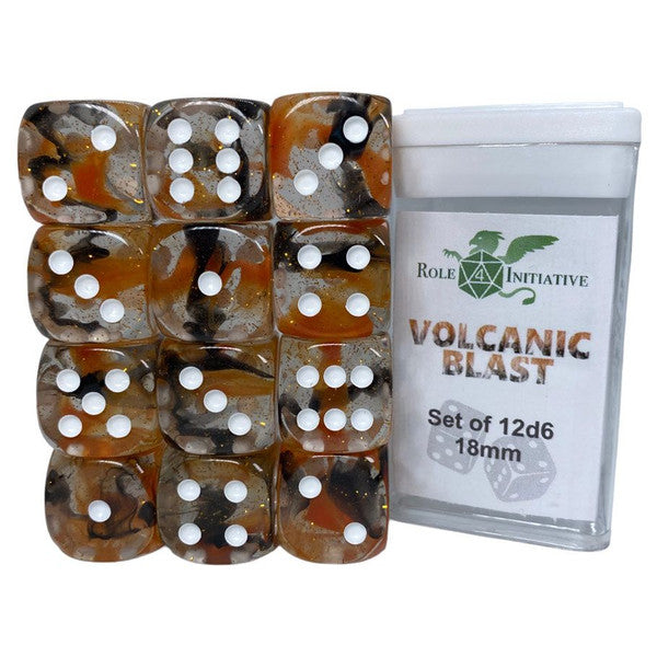 d6Cube 18mm Diffusion (12) - Brazos Valley Hobby & Games
