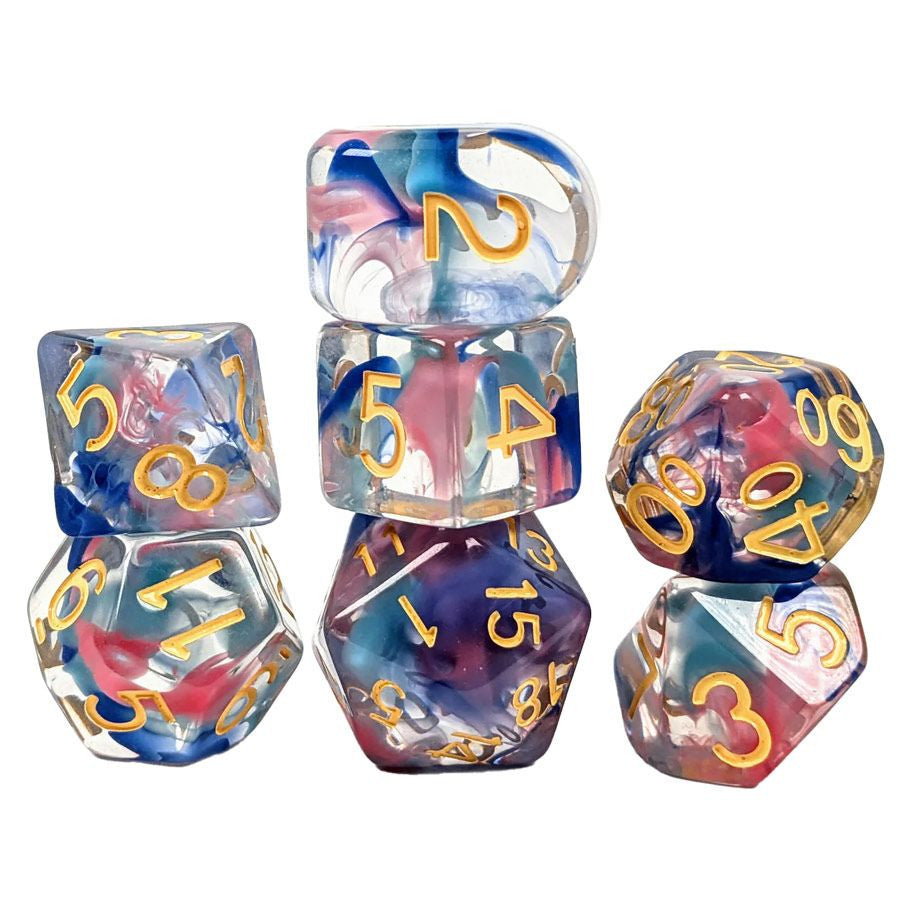 Roll 4 Initiative Diffusion Dice - 7-Set - Brazos Valley Hobby & Games