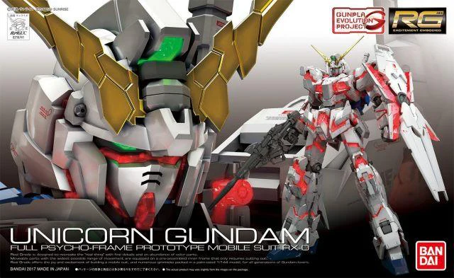 Real Grade (RG) Gunpla Kits - Brazos Valley Hobby & Games