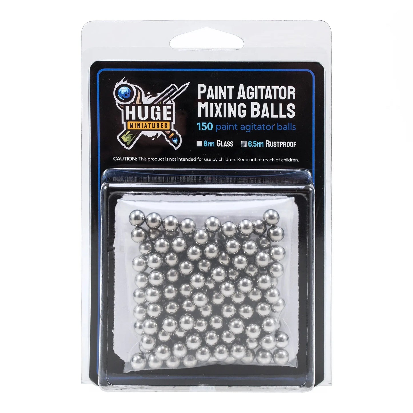 Huge Miniatures Rustproof Agitator Balls - Brazos Valley Hobby & Games