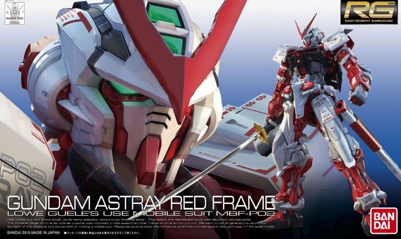 Real Grade (RG) Gunpla Kits