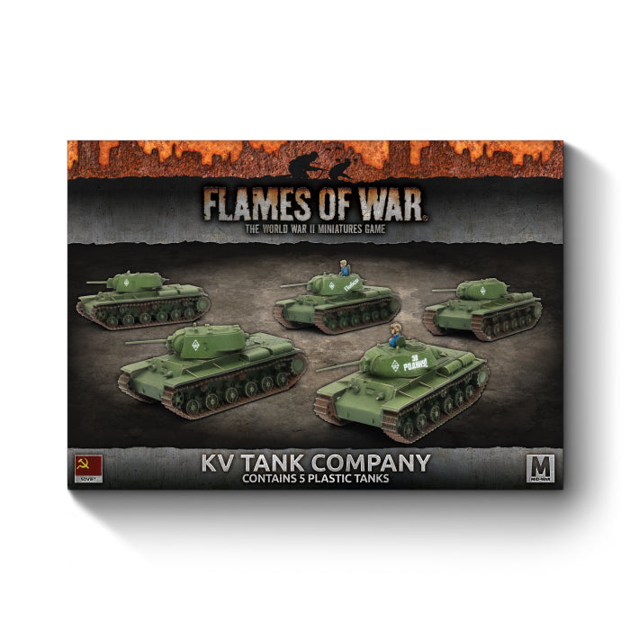 Flames of War - KV Tank Company - Brazos Valley Hobby & Games