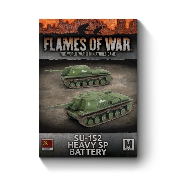 Flames of War - SU-152 Heavy SP Battery - Brazos Valley Hobby & Games