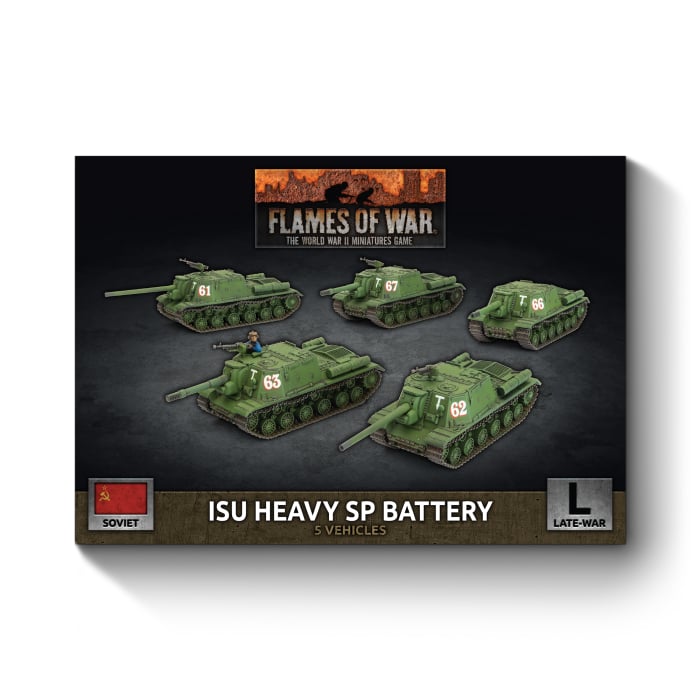 Flames of War - ISU Heavy SP Battery - Brazos Valley Hobby & Games