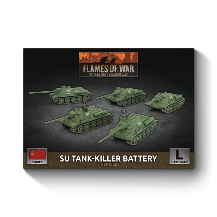Flames of War - SU Tank-Killer Battery - Brazos Valley Hobby & Games