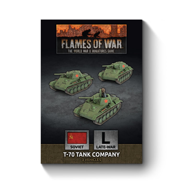 Flames of War - T-70 Tank Company - Brazos Valley Hobby & Games
