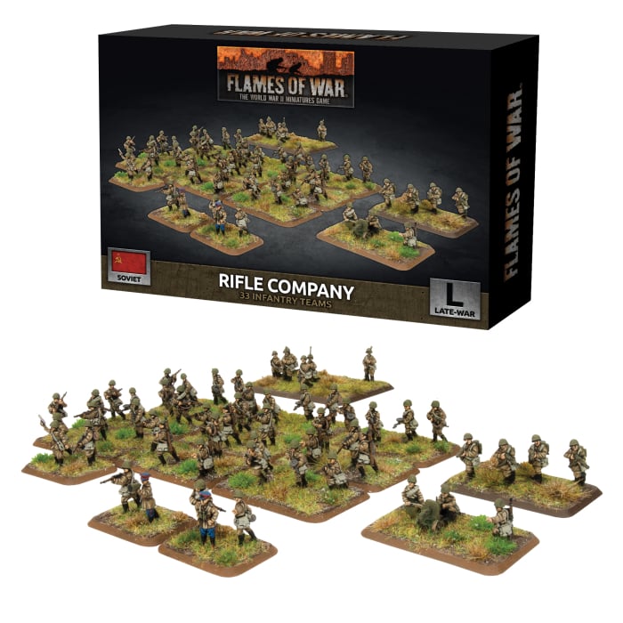 Flames of War - Soviet Rifle Company - Brazos Valley Hobby & Games