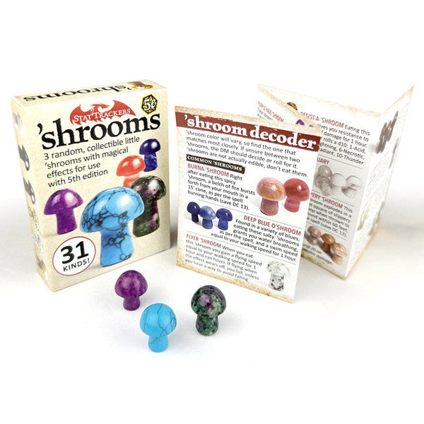 Stat Trackers: RPG ‘Shrooms - Brazos Valley Hobby & Games