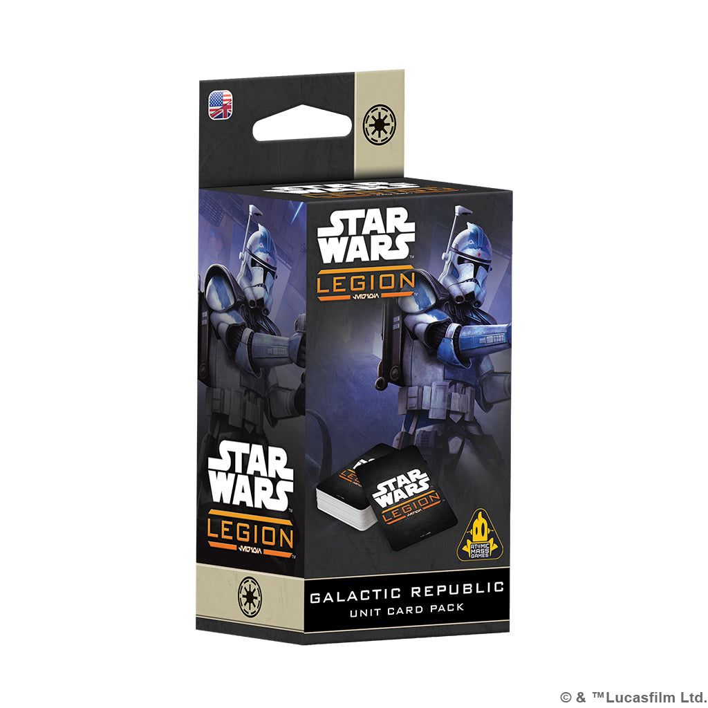 Star Wars: Legion - Galactic Republic Card Pack - Brazos Valley Hobby & Games