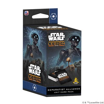 Star Wars: Legion - Separatist Alliance Unit Card Pack - Brazos Valley Hobby & Games