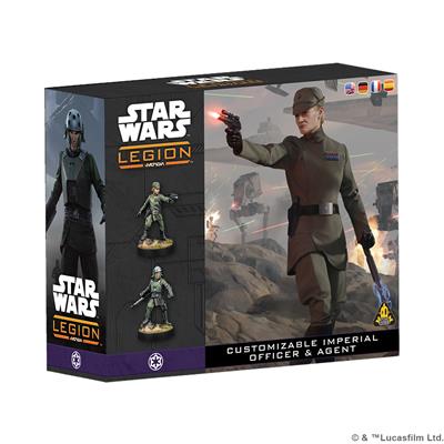 Star Wars: Legion - Customizable Imperial Officer & Agent - Brazos Valley Hobby & Games