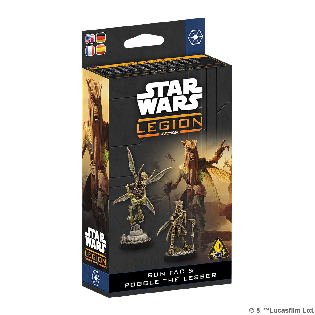 Star Wars: Legion - Sun Fac & Poggle the Lesser Operative & Commander Expansion - Brazos Valley Hobby & Games