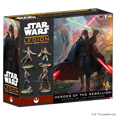 Star Wars: Legion - Heroes of the Rebellion Character Pack - Brazos Valley Hobby & Games