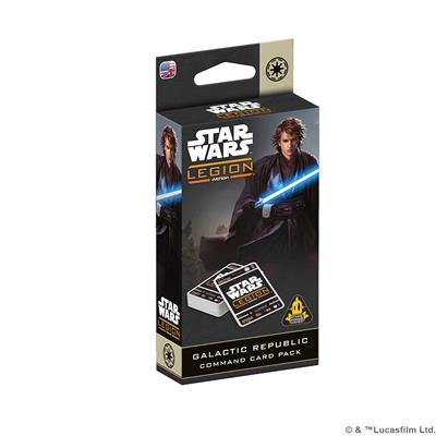 Star Wars: Legion - Galactic Republic Command Card Pack - Brazos Valley Hobby & Games
