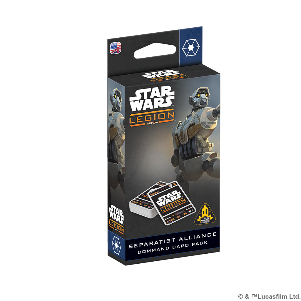 Star Wars: Legion - Separatist Alliance Command Card Pack - Brazos Valley Hobby & Games