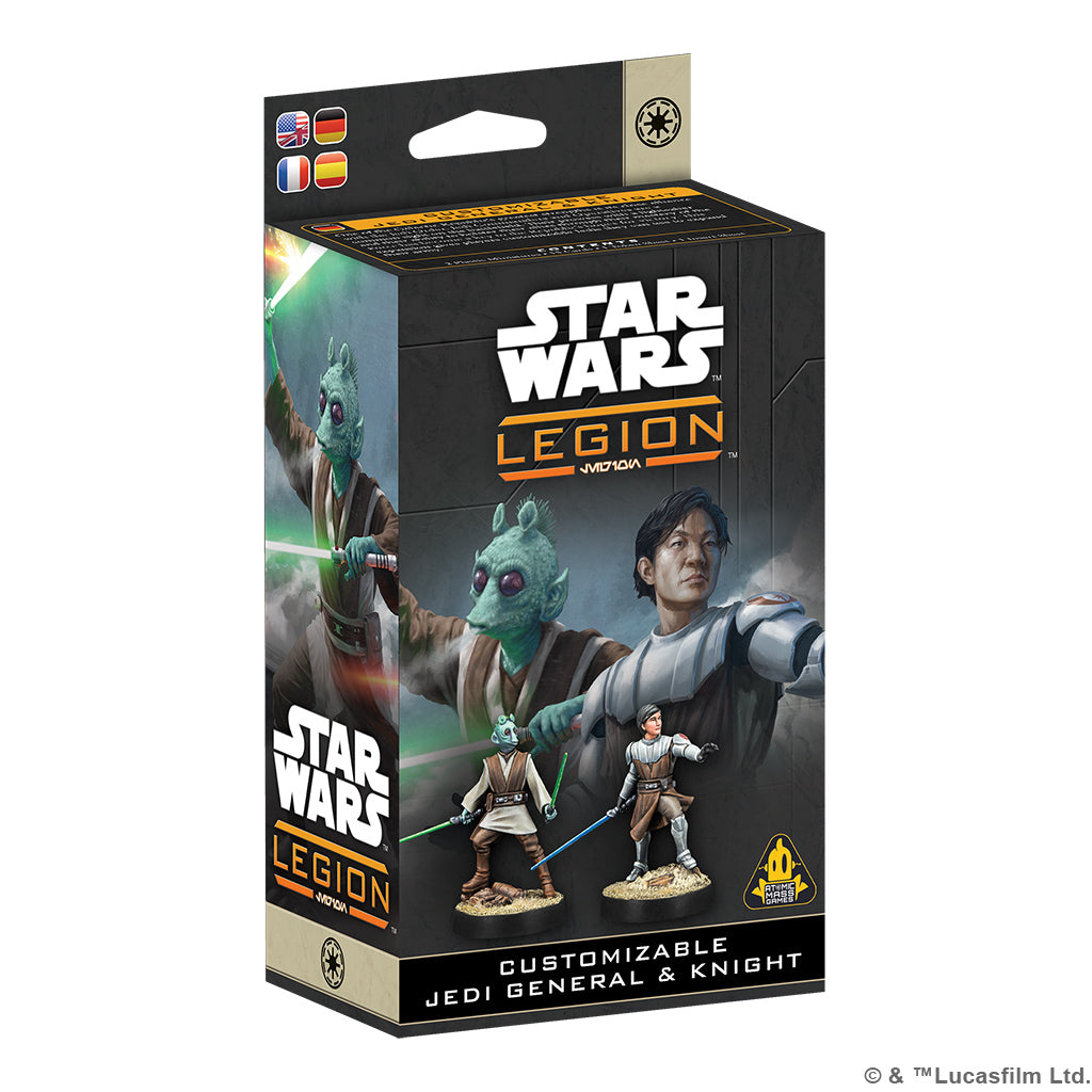 Star Wars: Legion - Customizable Jedi General and Knight - Brazos Valley Hobby & Games