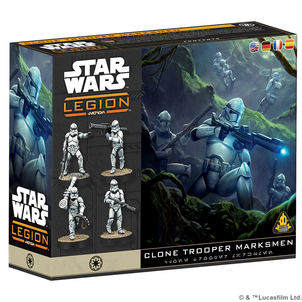 Star Wars: Legion - Clone Troopers Marksmen - Brazos Valley Hobby & Games