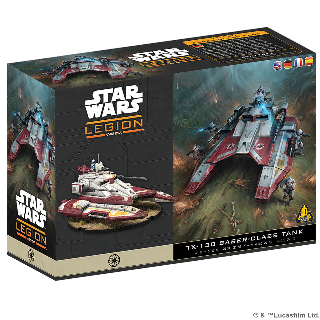 Star Wars: Legion - TX-130 Saber-Class Tank - Brazos Valley Hobby & Games