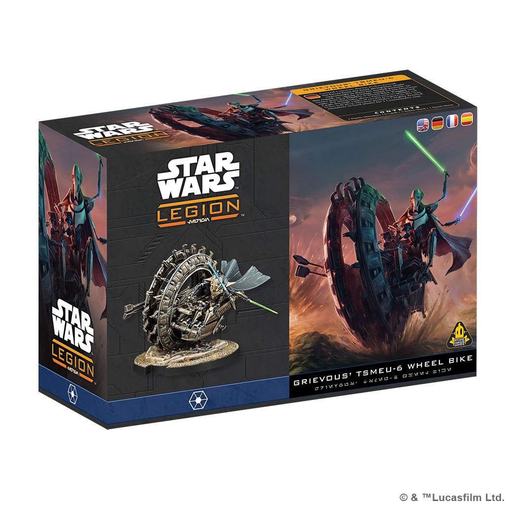 Star Wars: Legion - General Grievous' TSMEU-6 Wheel Bike - Brazos Valley Hobby & Games