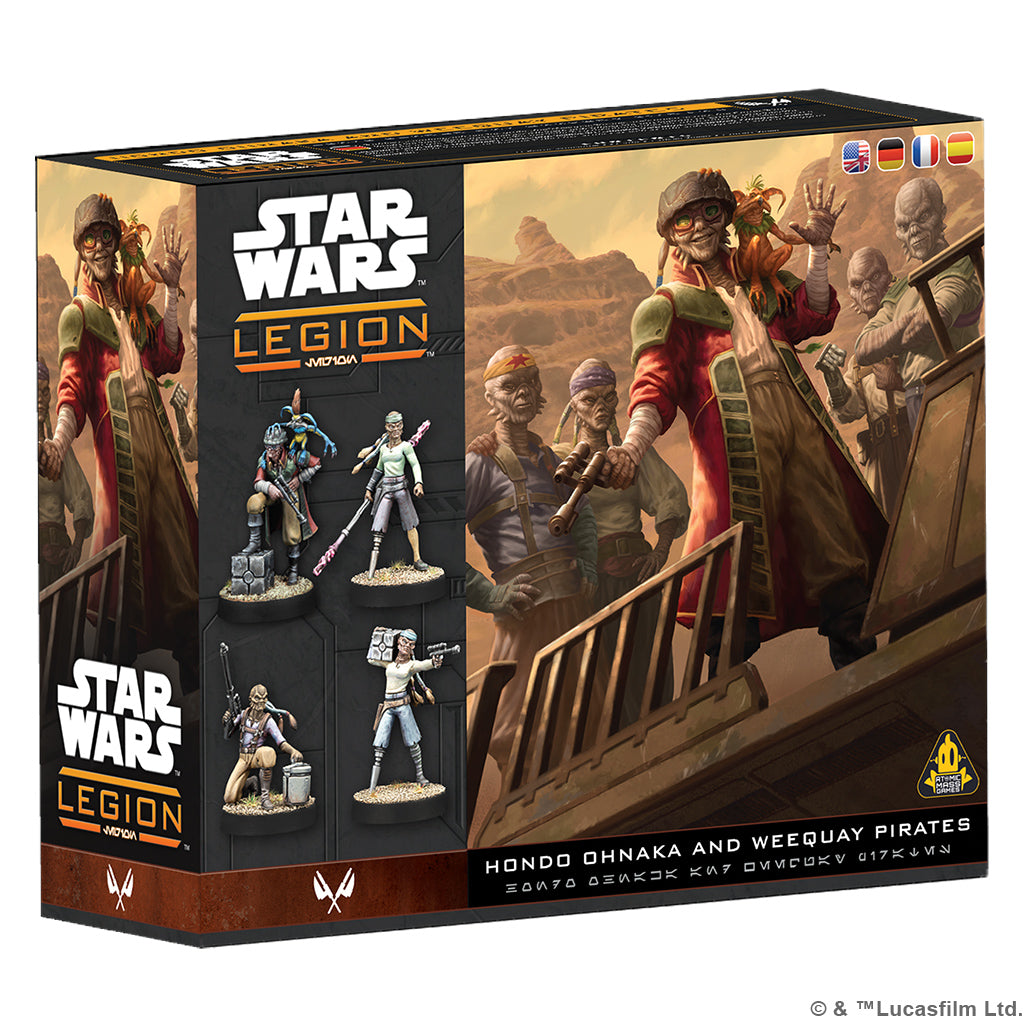 Star Wars: Legion - Hondo Ohnaka & Weequay Pirates - Brazos Valley Hobby & Games