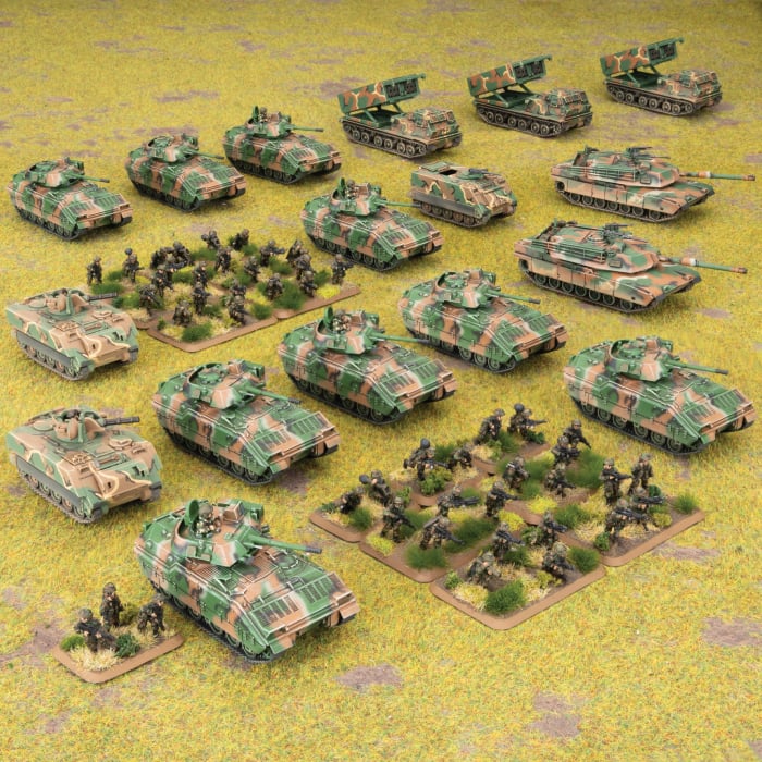 Team Yankee: American Starter Force - M2 Bradley Mechanized Combat Team - Brazos Valley Hobby & Games