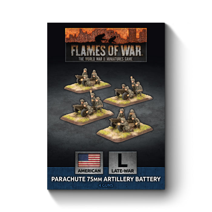 Flames of War - Parachute 75mm Artillery Battery - Brazos Valley Hobby & Games