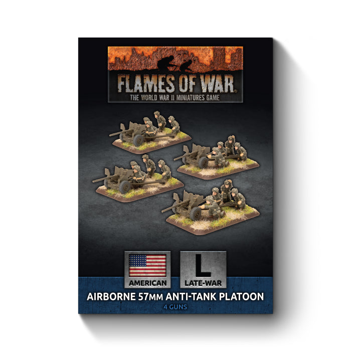 Flames of War - Parachute 57mm Anti-Tank Platoon - Brazos Valley Hobby & Games