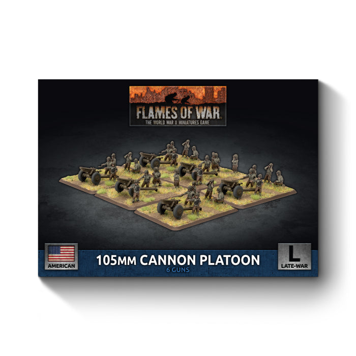 Flames of War - 105mm Howitzer Platoon - Brazos Valley Hobby & Games