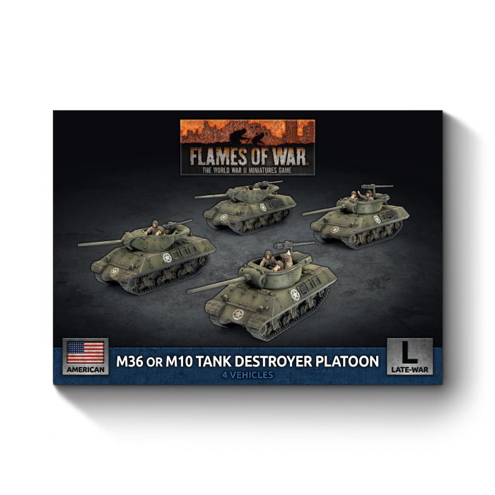 Flames of War - M36 & M10 Tank Destroyer Platoon - Brazos Valley Hobby & Games