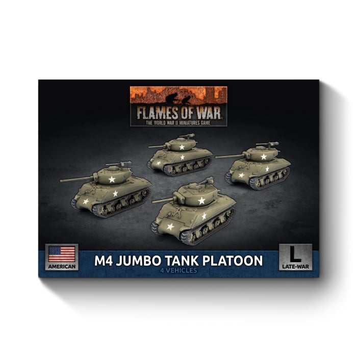 Flames of War - M4 Jumbo Platoon - Brazos Valley Hobby & Games