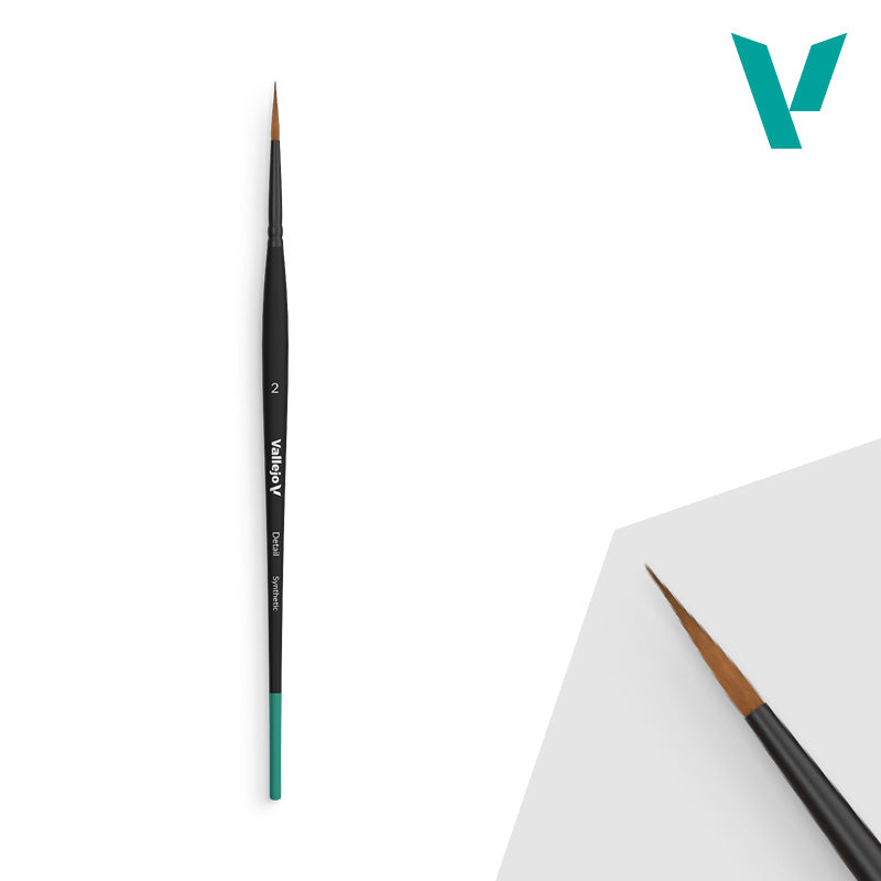 Vallejo: Synthetic Detail Brushes - Brazos Valley Hobby & Games