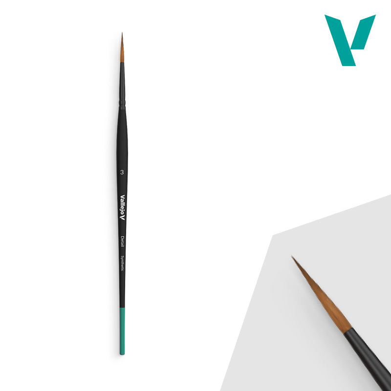 Vallejo: Synthetic Detail Brushes - Brazos Valley Hobby & Games