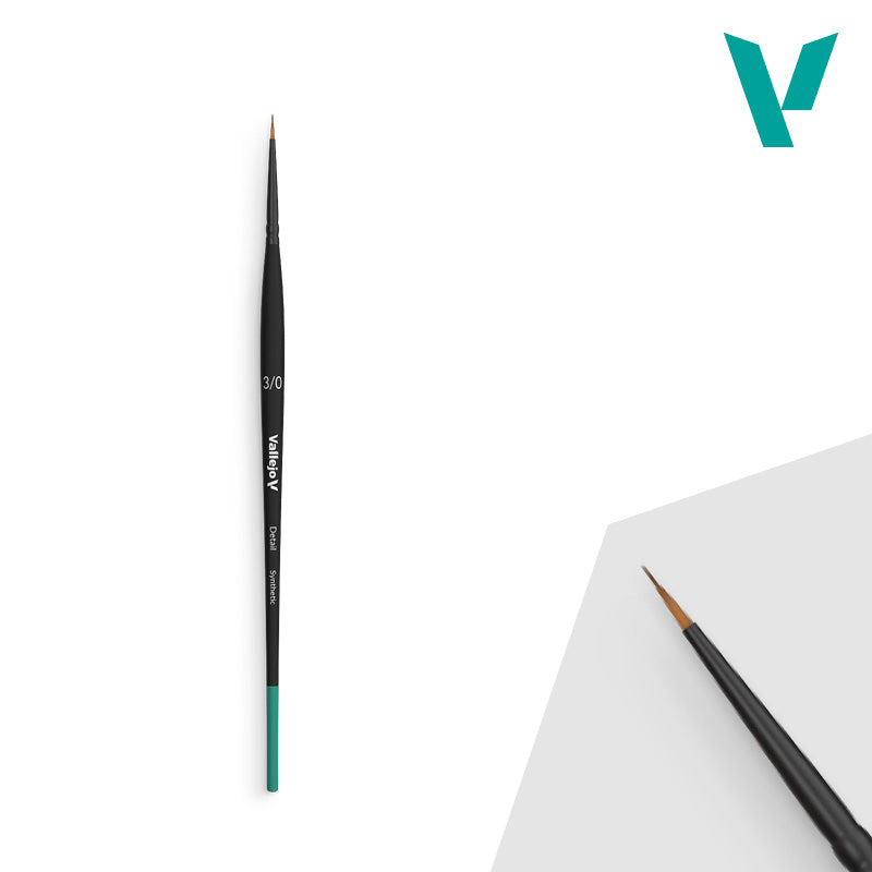 Vallejo: Synthetic Detail Brushes - Brazos Valley Hobby & Games