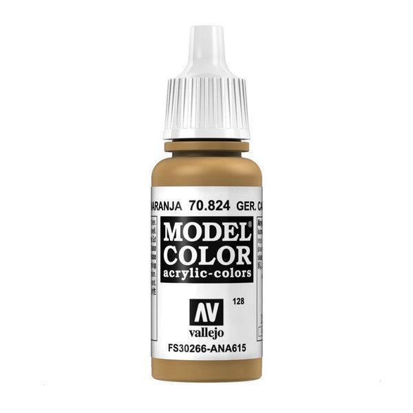 Acrylic paint color vallejo. 