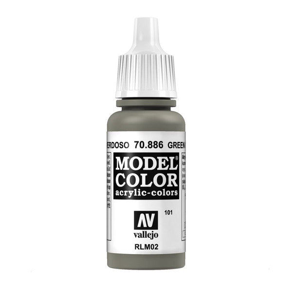 Acrylic paint color vallejo. 