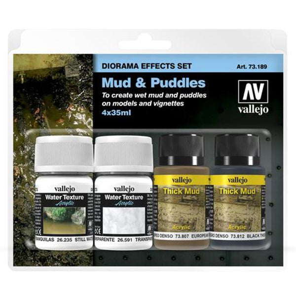 Vallejo: Diorama Effects Texture Pastes - Brazos Valley Hobby & Games