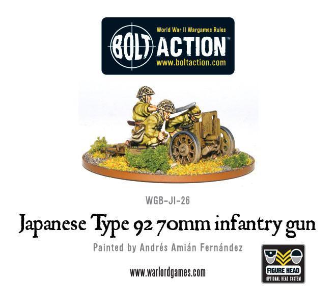 Bolt Action: Type 92 70mm Anti-Tank Gun - Brazos Valley Hobby & Games