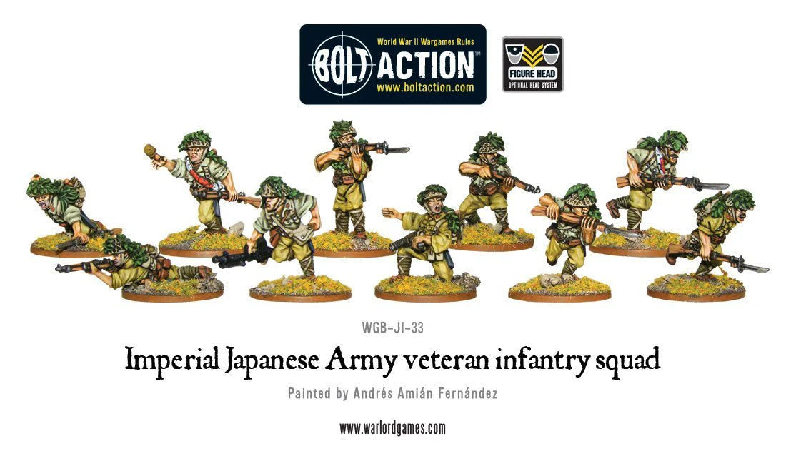 Bolt Action: Veteran Japanese Infantry - Brazos Valley Hobby & Games