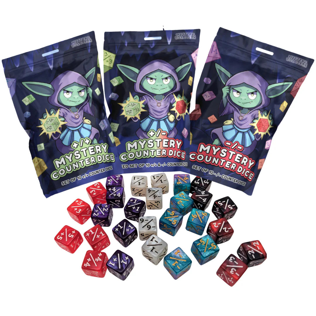 Mystery Dice Goblin - Counter Dice Mystery Bag - Brazos Valley Hobby & Games